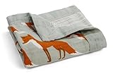 Milkbarn Muslin Mini Lovey Blanket (Fox) by Milk Barn [並行輸入品]