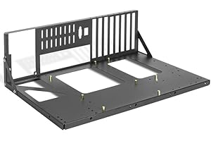 Rxakudedo オープンシャーシ・オープンフレームの開放型pcケース 鉱業フレーム 鉱業 マイニングフレーム 厚みのあるオープンブラケットシャーシラック専用 pc オープンフレーム atx TX/X79/X99