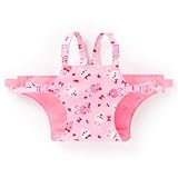 どこでもサポート赤ちゃん安心チェアベルト　ハッピーうさちゃん仲良しうさちゃん（スケアー地・水玉ピンク）　B2602400　日本製