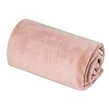 Bedsure 毛布 ひざ掛け ハーフケット ブランケット フランネル 70x100cm シングル おしゃれ プレミアムマイクロファイバー