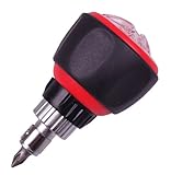 E-Valueビット内蔵 スタビーラチェットドライバー ビット6本組 ERD-5