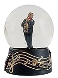 Jazz Band Saxophone Player Figurine Water Globe , 92601 – 2 by ACK