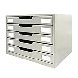 コクヨ レターケース スチール引き出し A4横 5段 LC-Y5M