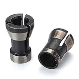 ランフィー　2個 6.35 mm 8mm コレットチャック彫刻トリミング機電動ルーター