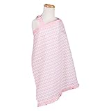 Trend Lab Sky Chevron Nursing Cover, Pink by Trend Lab