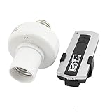 DealMux 20MリモートコントロールE27ねじライトランプ電球ホルダーキャップソケット・スイッチ