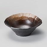 山下工芸 (Yamasita craft) 金茶吹石垣ﾐﾆ鉢 97-27-676