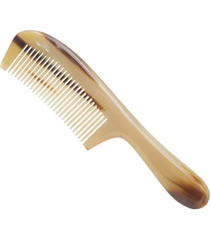 Amazon | 牛角櫛一本 ヘアコーム 櫛くし 頭皮マッサージ 髪 ヘア