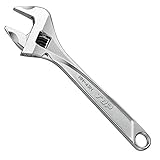 トップ工業 (TOP) ガタ無しモンキーレンチ ワークワイド 口開き0~43mm ガタ無しウォーム搭載 HM-43M 燕三条 日本製