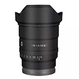 JERXTTONスキン レンズ カメラ スキン ラップ Vinly Protecticve ステッカー に適合するSony FE 20mm F1.8 G 写真アクセサリー FE 1.8/20 G 20 1.8(マットブラック)