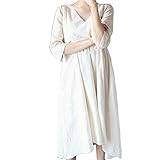 (マーシェル) Marshel マタニティ ワンピース カジュアル 産前 産後 長く使える ホワイト L