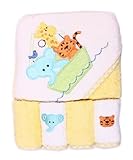Spasilk 100% Cotton Hooded Terry Bath Towel with 4 Washcloths, Ark Yellow by Spasilk [並行輸入品]