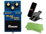 BOSS ボス - Blues Driver BD-2w (J) + KORG Pitchclip 2 PC-2 + マークスオリジナルクロス セット