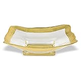 Badash ゴールド リーフ ボウル 8 インチ【並行輸入品】+NONOKUROオリジナルミニミニクロス