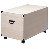 清水産業 総桐収納ケース 一段キャスター付 CH-183