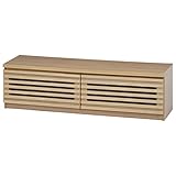 不二貿易(Fujiboeki) ローボード・テレビ台 ナチュラル 幅120cm ファルダ 14197