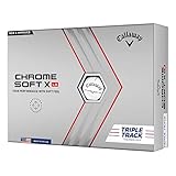 Callaway Golf 2022 クローム ソフト X LS ゴルフボール トリプルトラック ホワイト