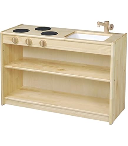 Amazon.co.jp: ブロック社 白木棚＜小＞【AE-13】 : おもちゃ