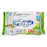 株式会社Life-do.Plus クリンクル セスキ炭酸ソーダ配合 拭き掃除万能クリーナー 大判 ２０枚【３個セット】