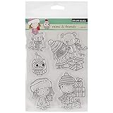 ペニー ブラック クリア スタンプ 5"X6.5"シート ミニ ＆ フレンズ