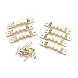 Bulk Buy : Darice DIYクラフトHangers Sawtooth真鍮Small 7 Pieces ( 2 - Pack ) 7000 – 55