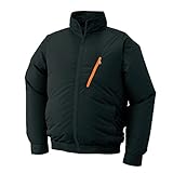 空調服 服のみ 長袖スタッフブルゾン ポリ100％ サンエス 空調風神服 KU90510 9（ブラック） XL