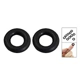 Oリング，SODIAL(R) 10個黒OELフィルタゴムパッキンOリングシールの12ミリメートルx6ミリメートルx3ミリメートル