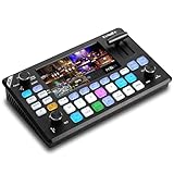 FoMaKo 4K ビデオミキサースイッチャー ライブプロダクションスイッチャー HDMI入力4個付き 4K60FPS入力 1080P60出力 USBビデオ録画 FHD 5.5インチ LCDスクリーン PVW PGM マルチカメラ制作 USB3.0 HDMIビデオスイッチャー PTZコントロールに対応｜KC602