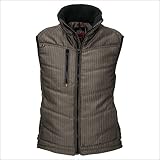 BURTLE(バートル) 防寒ベスト 防寒着 防寒服 防寒チョッキ ヘリンボーン bt-5244-b ブラウン ３Ｌ
