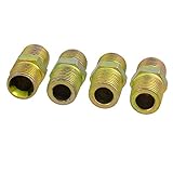 uxcell 油圧コネクタ　管継手　円錐　オス糸　　21mm x 21mm 　 4 x