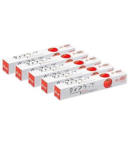 Amazon.co.jp: ポリマラップ 30cm x 100m 30本 食品包装ラップ 