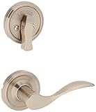 Weslock L2104--UN0020 Lexington/Oval Interior Entry Handle, Satin Nickel [並行輸入品]