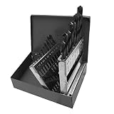Gyros 45-32319 Premium (Made in USA) Industrial Grade Cobalt Metric Drill Bit Set (19 Piece) [並行輸入品]