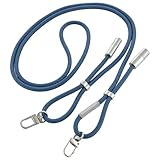 オーム(OHM) スマホストラップ Type-C充電ケーブル AudioComm チャージングスマホストラップ USB-C/USB-C ネイビー SMT-LSCC15N-A 01-7271 オーム電機