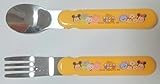 楽しく食事ができちゃう！かわいい　ツムツム　ランチフォーク・スプーン　セット