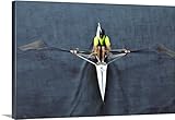 スコット・Stulbergプレミアムシックラップキャンバス壁アート印刷題名Head of the Charles RegattaボートRaceボストンで、MA。 48" x 32" 2075776_2