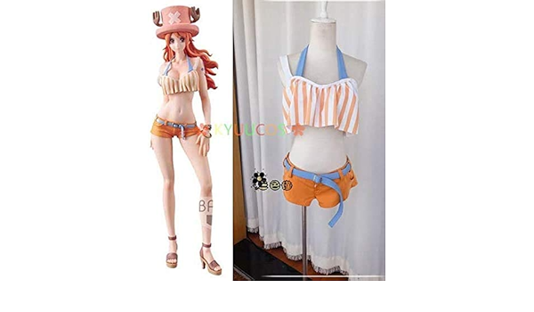 Wr Mch One Piece ナミ コスプレ衣装 男性 L コスプレ 仮装 通販 Amazon
