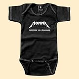 Rebel Ink Baby 383bo06 - Momma-Master Of Diapers - Black One Piece Undershirt - 0-6 Months