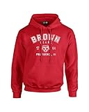 NCAAアーチ50 / 50 Blended 8オンスフード付きスウェットシャツ 3L レッド