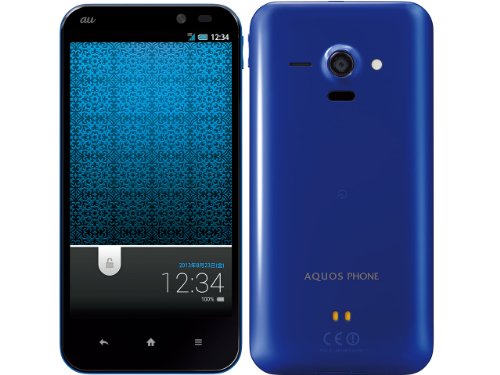 AQUOS PHONE SERIE SHL22 au [ブルー]