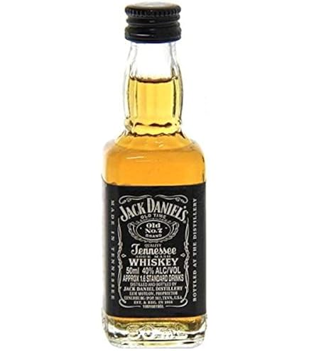 Amazon.co.jp: Miniature Jack Daniel, Black, 1.7 fl oz (40 °C), 1.7