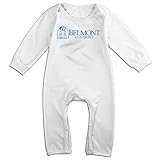 ファッション ボーイとガール ベルモント大学 ロゴ デザイン Tシャツ 100%綿 White Size 18 Months