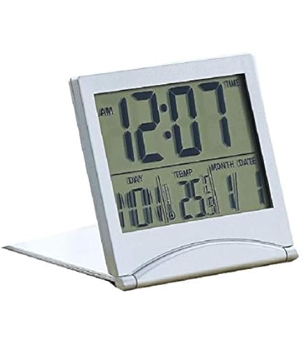 Amazon.co.jp: NITIUMI 目覚まし時計 置き時計 大画面スリム