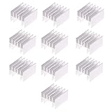Homyl パワー　トランジスタFET に対応　10個　25x24x16mm　アルミニウム　ヒートシンク　