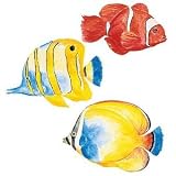 Wallies 12088 Tropical Fish Wallpaper Cutout おもちゃ (並行輸入)