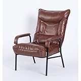 デザインアームチェアM BCM-ロンド ブラウン