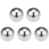 uxcell 0.5mm-1.8mmベアリングボール 304ステンレス鋼 G200精密ボール 1.8mm（10個）