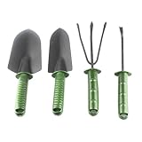 Zhuhaitf 園芸用具 庭造り手工具 Garden Tools Set, 3 Piece Heavy Duty Gardening kit -Trowel, Transplant Trowel a