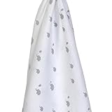 Gloop Baby Care Organic Cotton Traditional Muslin (White by Gloop Baby Care
