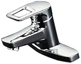 TOTO 洗面所用 台付シングルレバー混合栓 ポップアップ排水 TLHG30A
